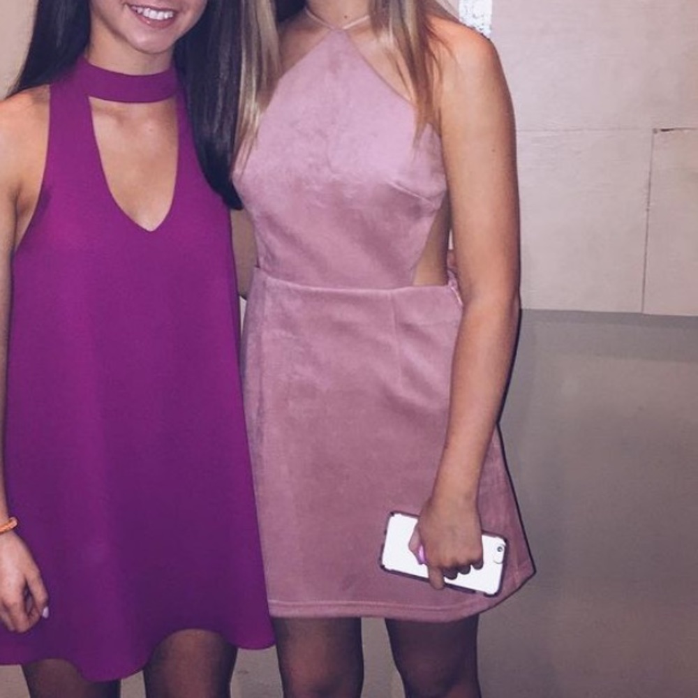 Forever 21 Suede Dress